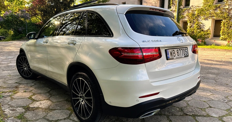 Mercedes-Benz GLC cena 160000 przebieg: 123500, rok produkcji 2018 z Warszawa małe 154